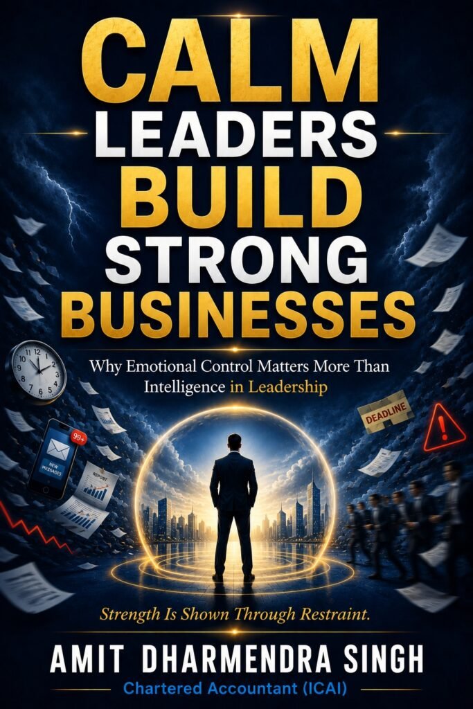 Calm Leaders Build Strong Businesses
 - Amit Dharmendra Singh Books
