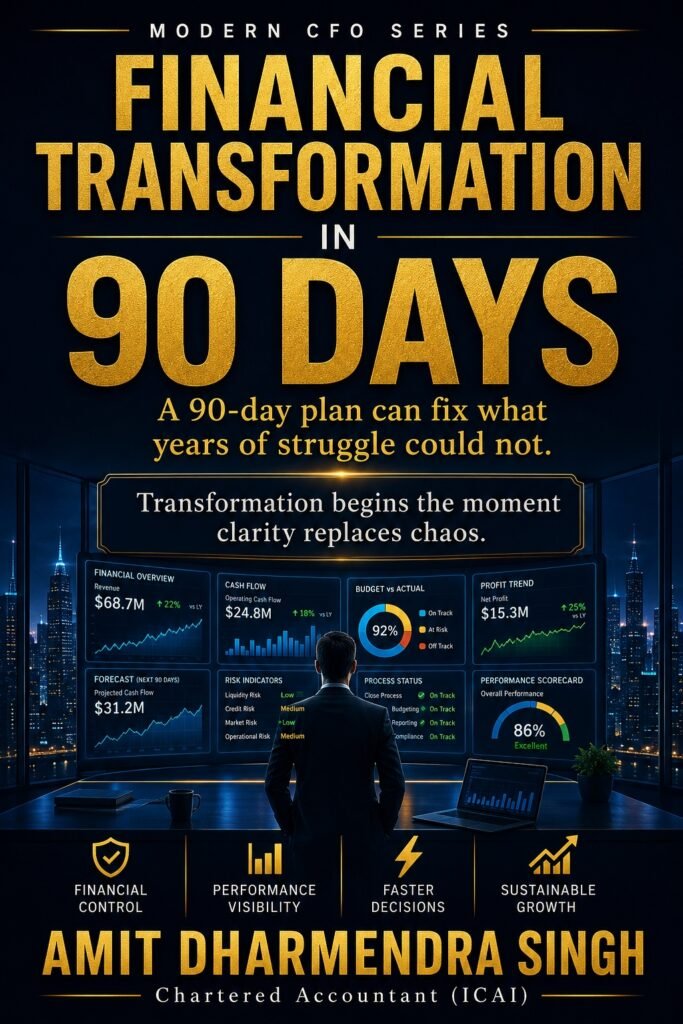 Financial Transformation in 90 Days - Amit Dharmendra Singh Books