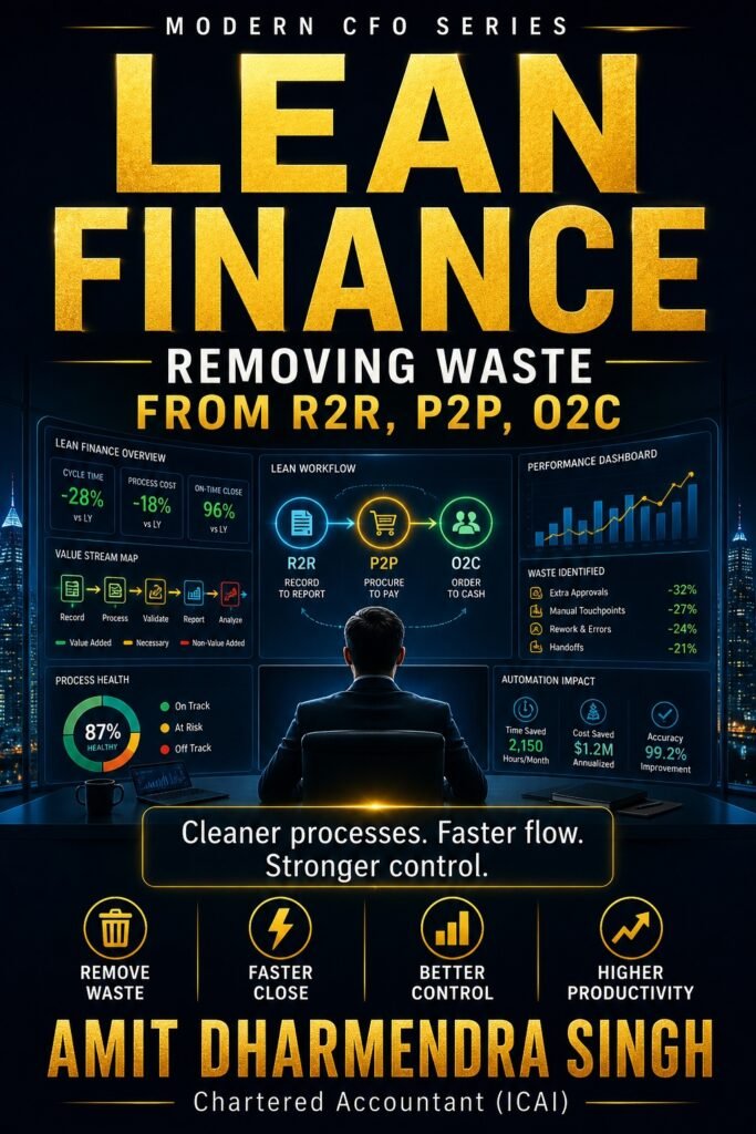 Lean Finance: Removing Waste from R2R, P2P, and O2C - Amit Dharmendra Singh Books
