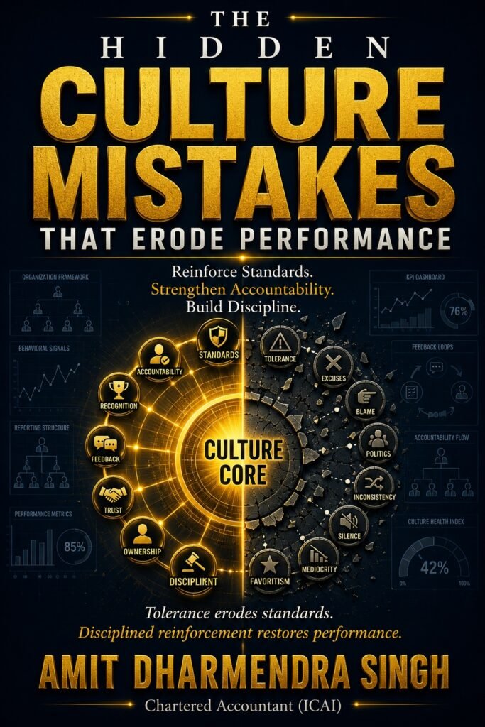 The Hidden Culture Mistakes That Erode Performance
 - Amit Dharmendra Singh Books