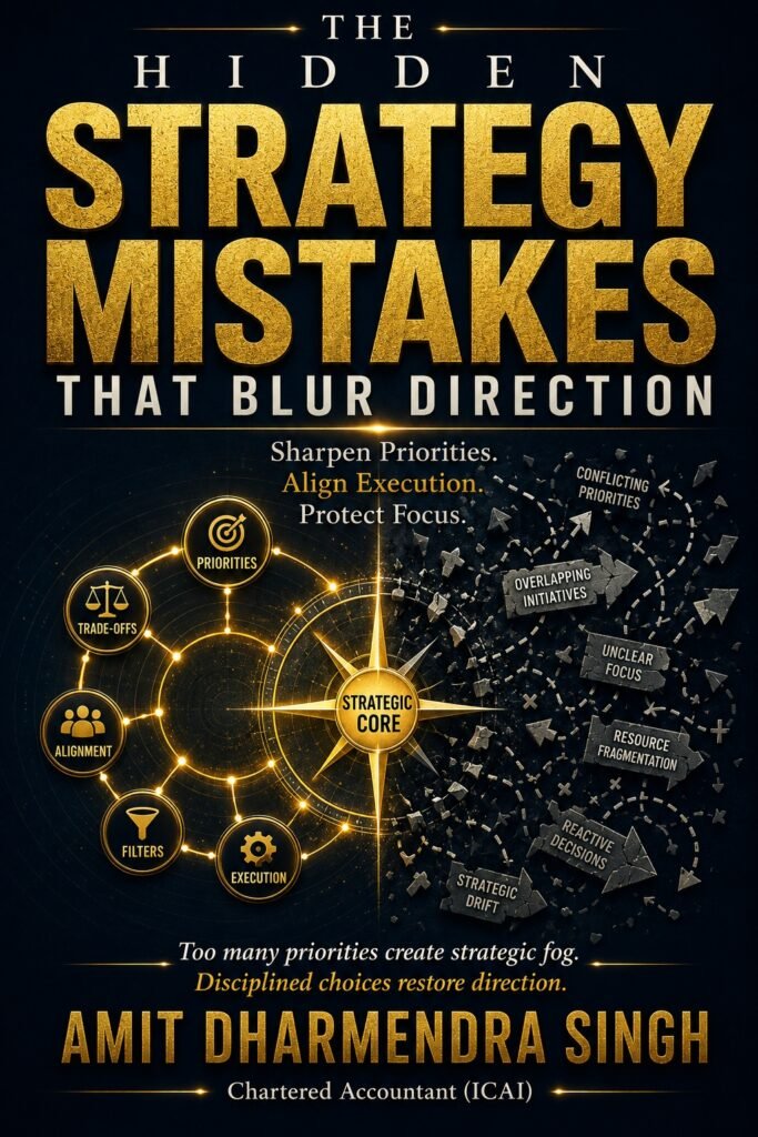 The Hidden Strategy Mistakes That Blur Direction
 - Amit Dharmendra Singh Books